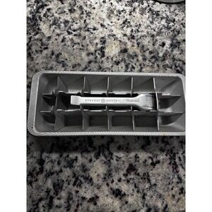 1950s General Electric Aluminum Mini Cube Ice Tray Retro Nostalgic